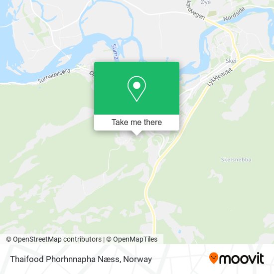 Thaifood Phorhnnapha Næss map
