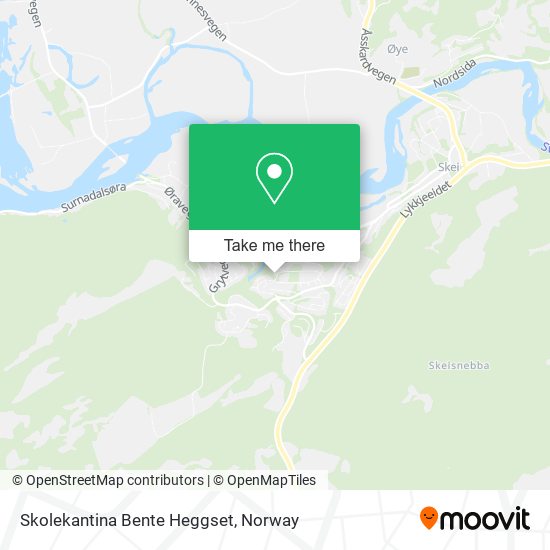 Skolekantina Bente Heggset map