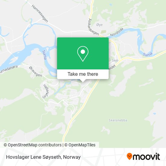 Hovslager Lene Søyseth map