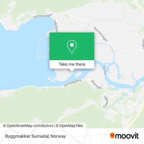 Byggmakker Surnadal map