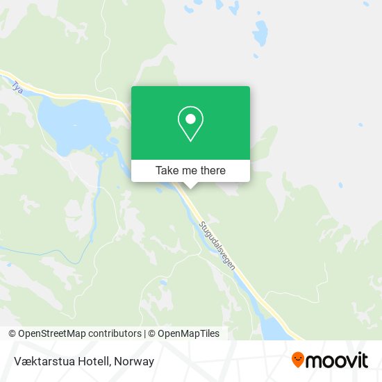 Væktarstua Hotell map