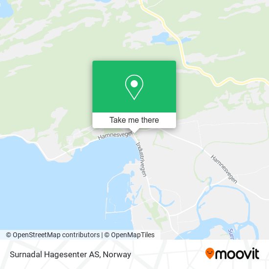 Surnadal Hagesenter AS map