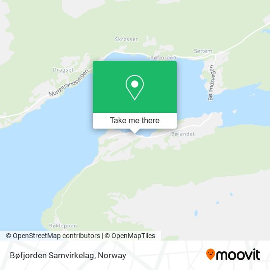 Bøfjorden Samvirkelag map