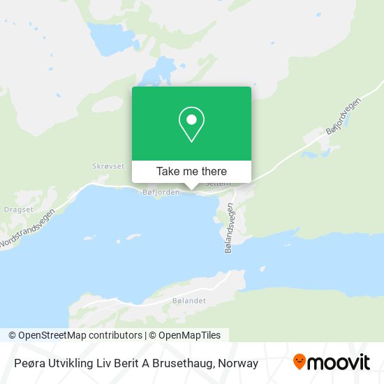 Peøra Utvikling Liv Berit A Brusethaug map