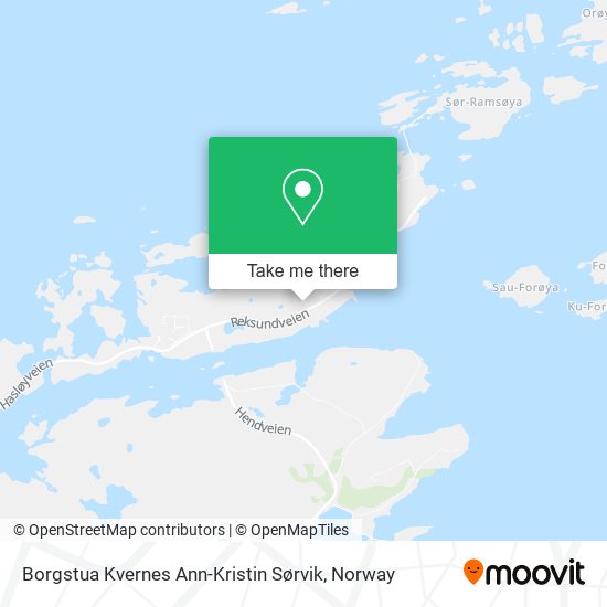Borgstua Kvernes Ann-Kristin Sørvik map
