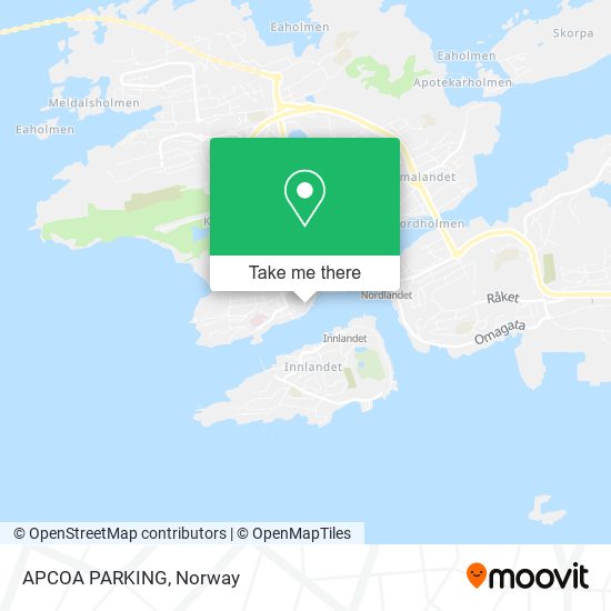 APCOA PARKING map