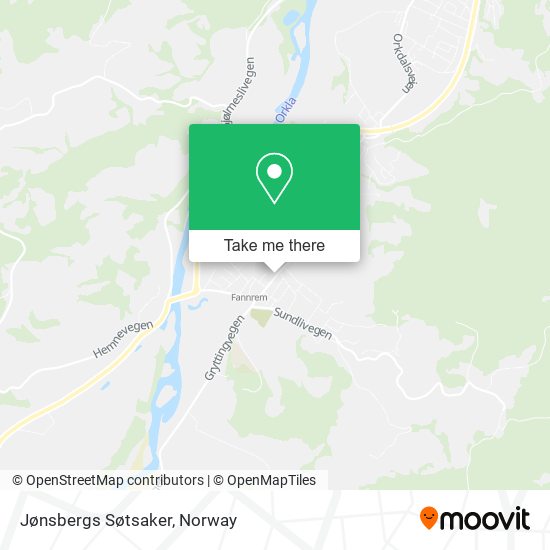 Jønsbergs Søtsaker map