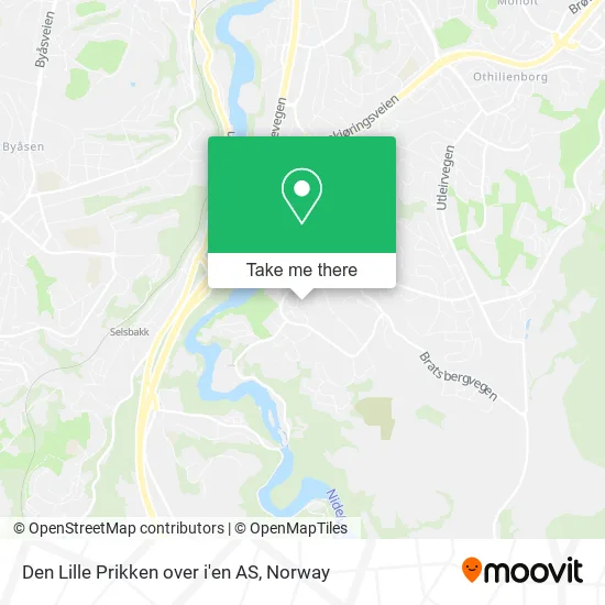 Den Lille Prikken over i'en AS map