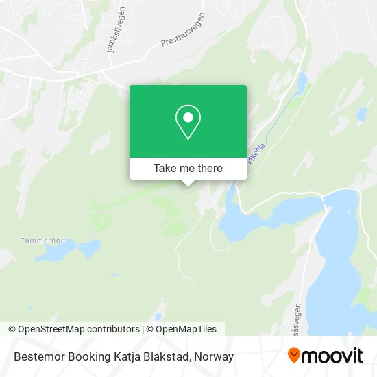 Bestemor Booking Katja Blakstad map