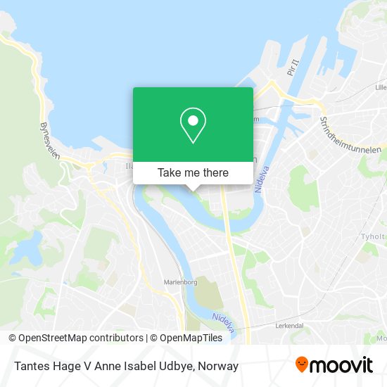 Tantes Hage V Anne Isabel Udbye map