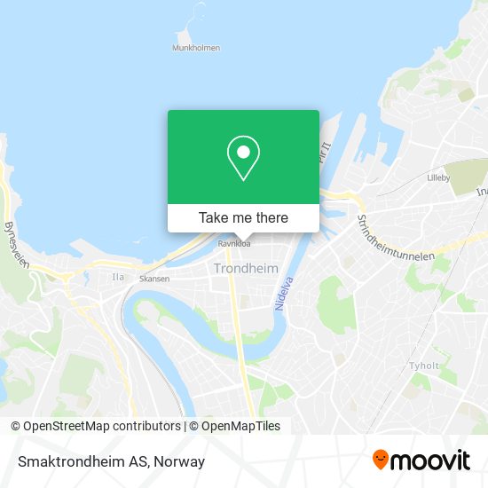 Smaktrondheim AS map