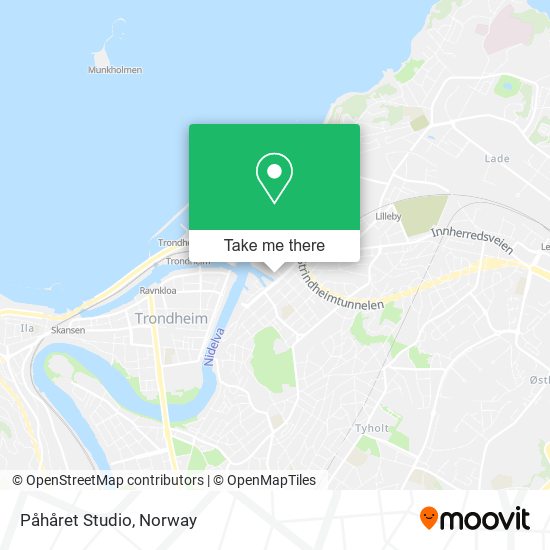 Påhåret Studio map