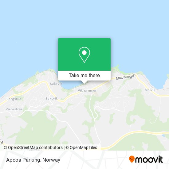 Apcoa Parking map