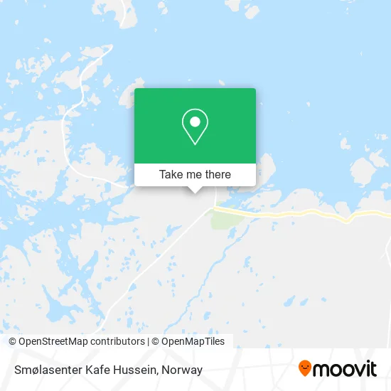 Smølasenter Kafe Hussein map