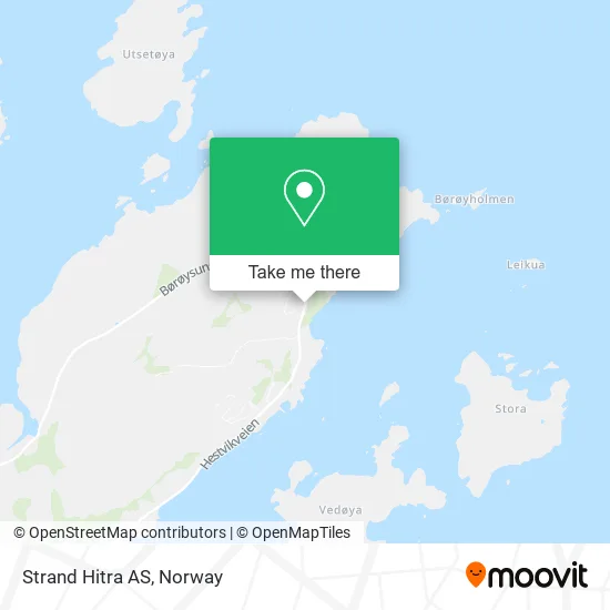 Strand Hitra AS map