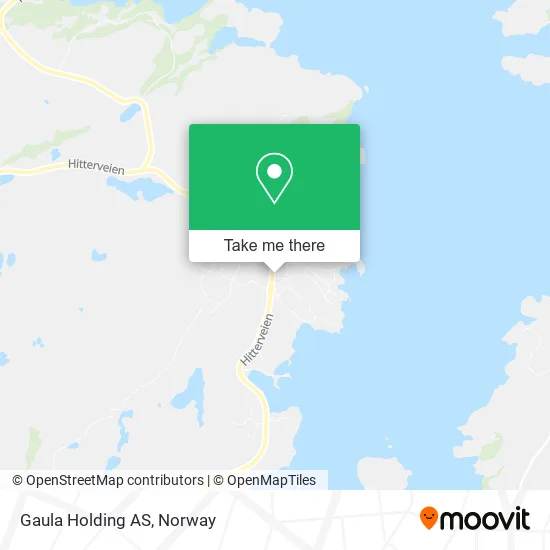 Gaula Holding AS map