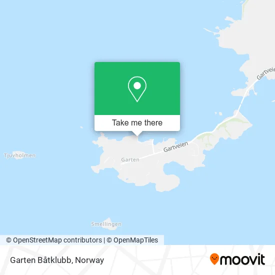Garten Båtklubb map