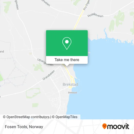 Fosen Tools map