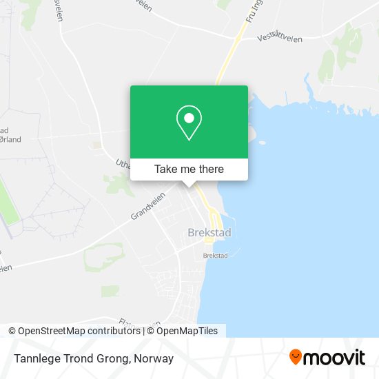 Tannlege Trond Grong map