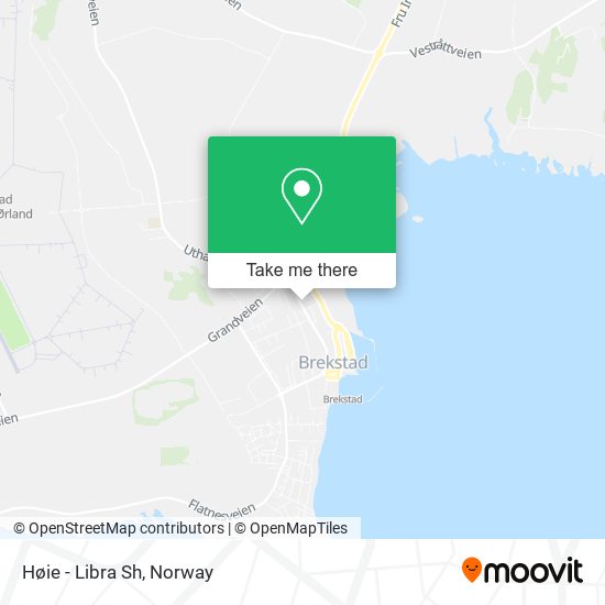 Høie - Libra Sh map