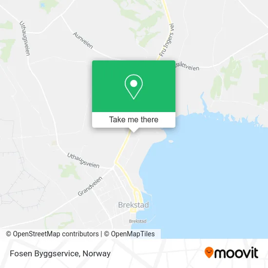 Fosen Byggservice map