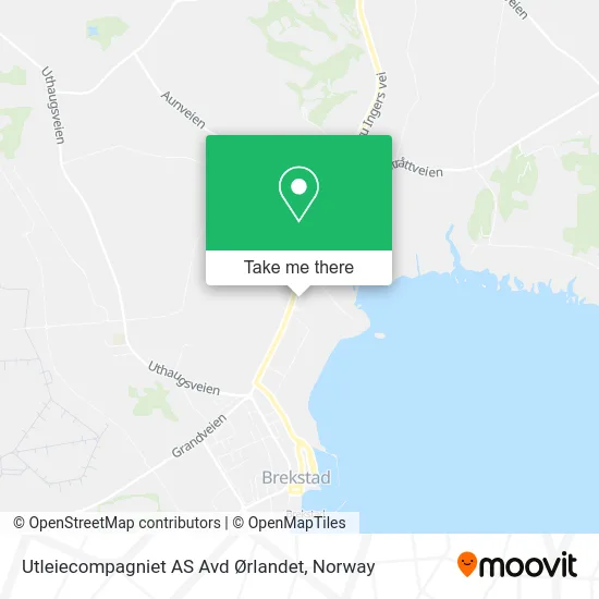 Utleiecompagniet AS Avd Ørlandet map
