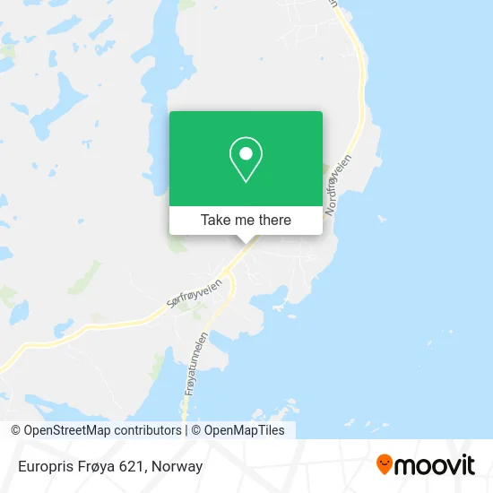 Europris Frøya 621 map
