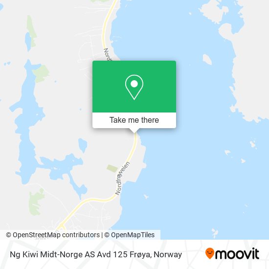 Ng Kiwi Midt-Norge AS Avd 125 Frøya map