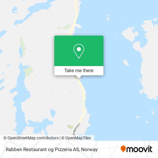 Rabben Restaurant og Pizzeria AS map