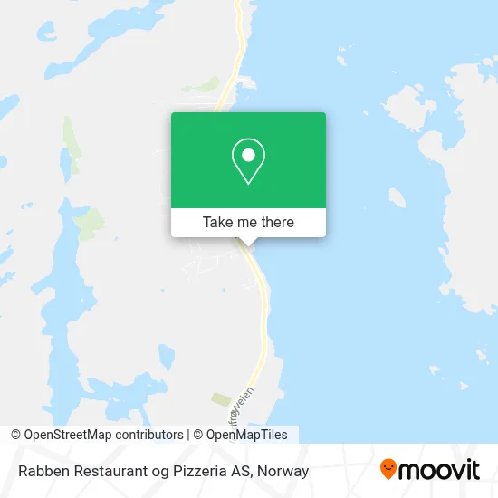 Rabben Restaurant og Pizzeria AS map