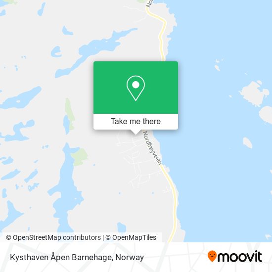 Kysthaven Åpen Barnehage map