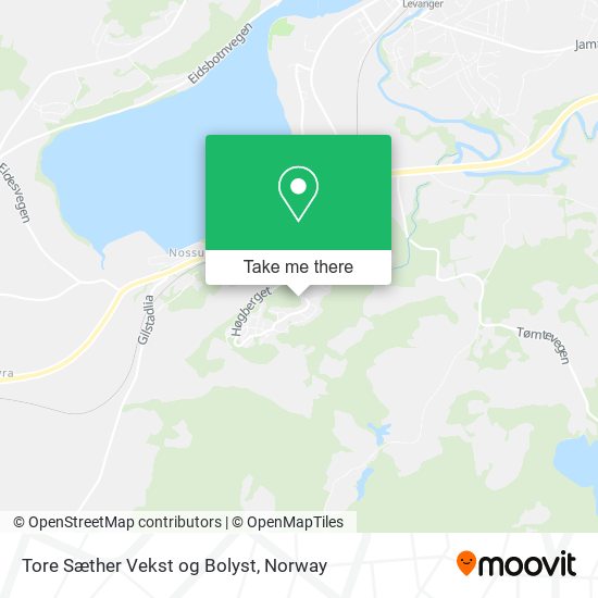 Tore Sæther Vekst og Bolyst map