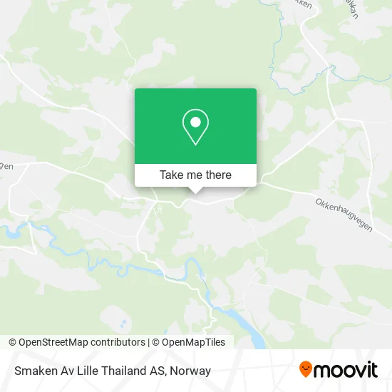 Smaken Av Lille Thailand AS map