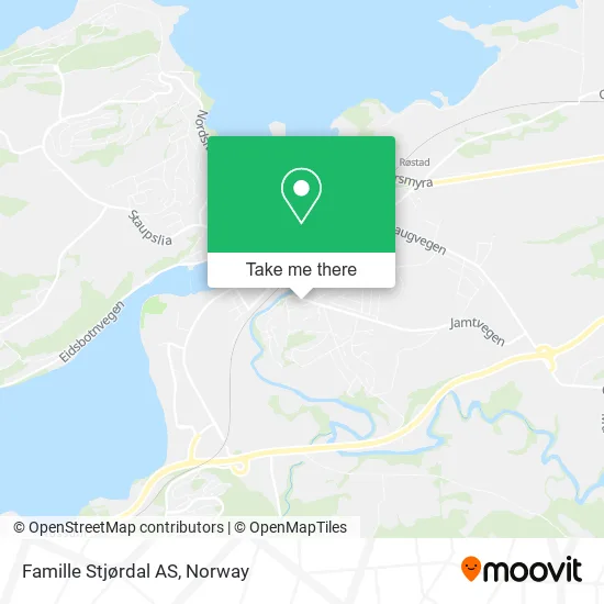 Famille Stjørdal AS map