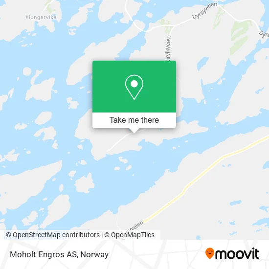 Moholt Engros AS map