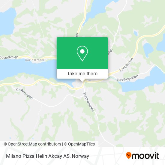 Milano Pizza Helin Akcay AS map