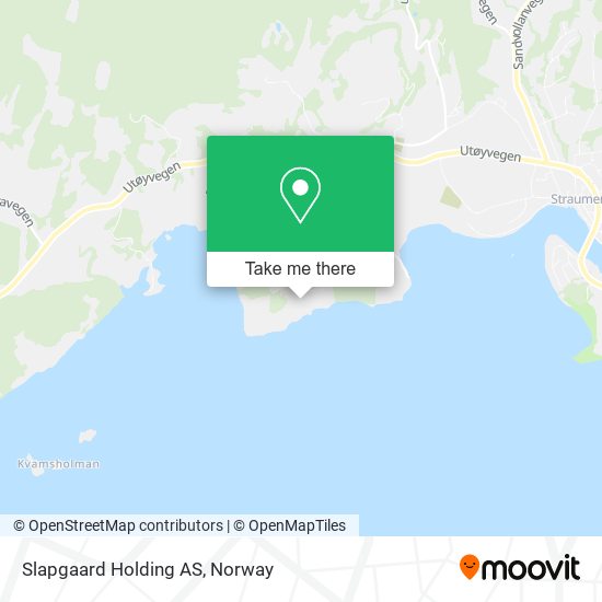 Slapgaard Holding AS map