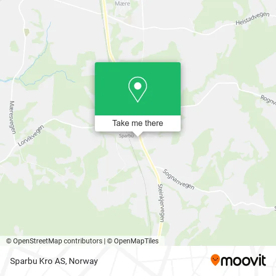 Sparbu Kro AS map