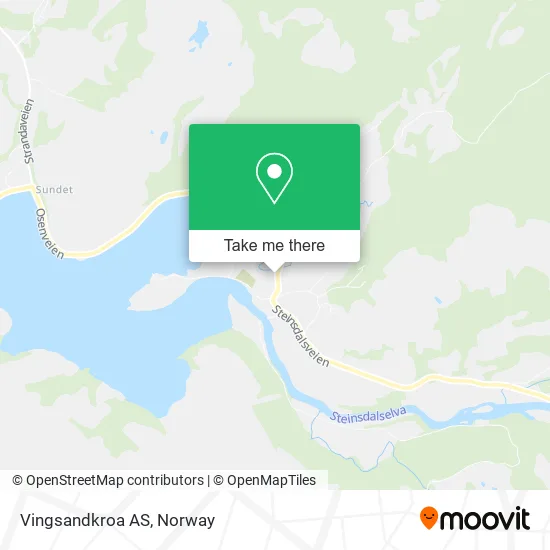 Vingsandkroa AS map