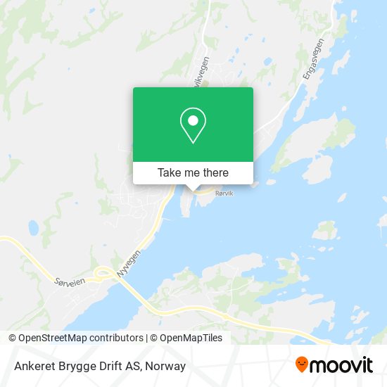 Ankeret Brygge Drift AS map