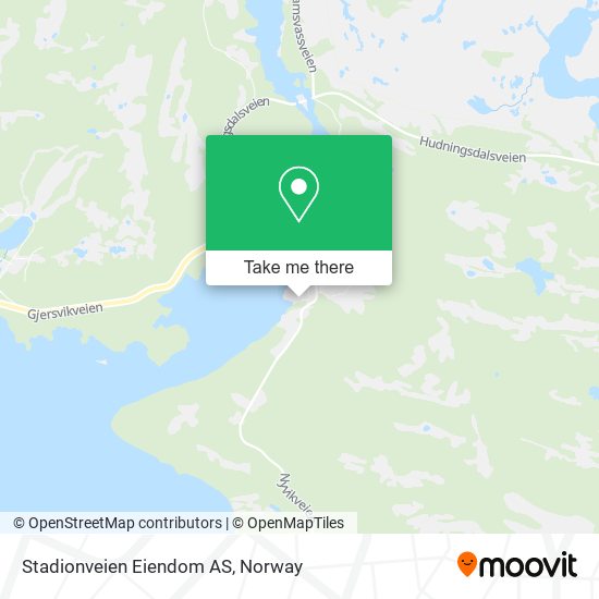 Stadionveien Eiendom AS map