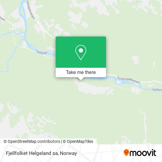 Fjellfolket Helgeland sa map