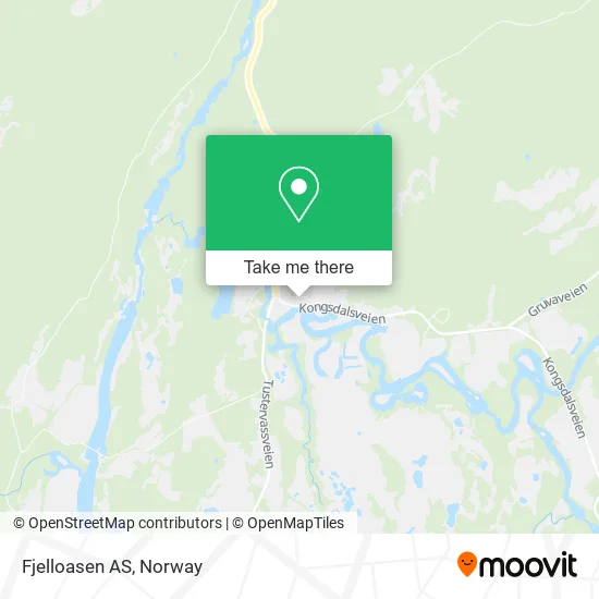 Fjelloasen AS map