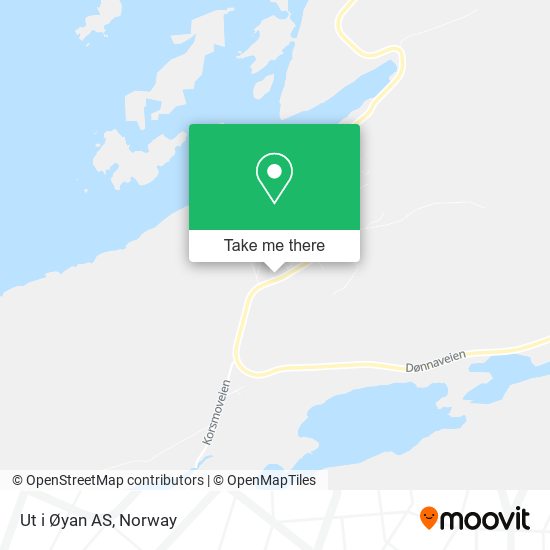 Ut i Øyan AS map