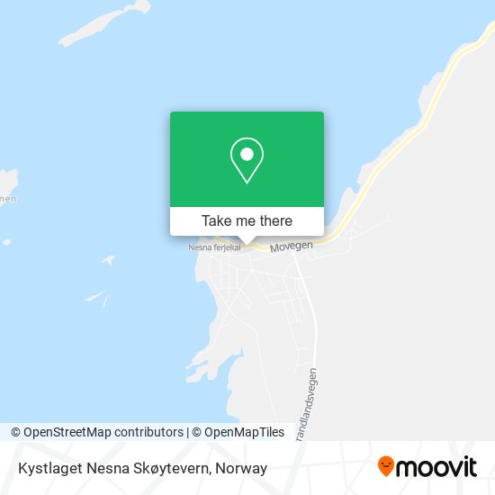 Kystlaget Nesna Skøytevern map