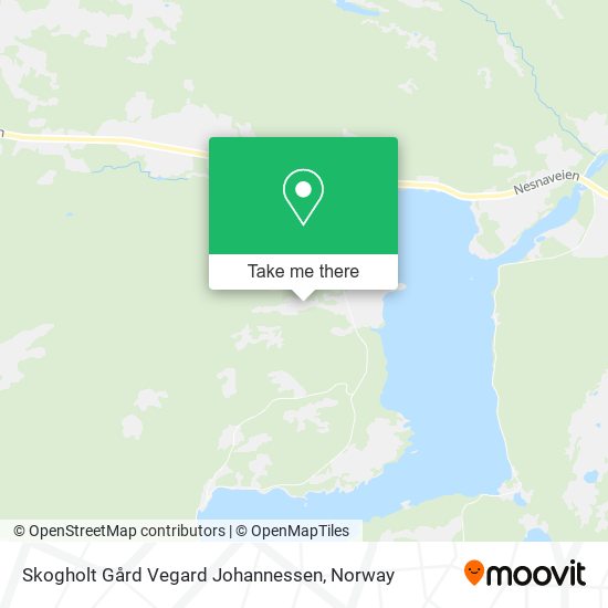 Skogholt Gård Vegard Johannessen map