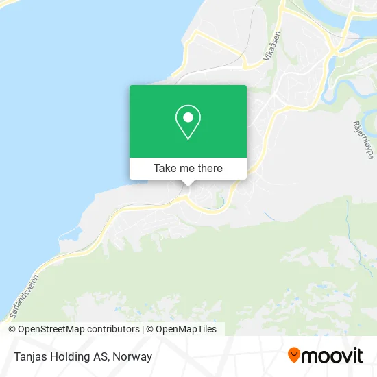 Tanjas Holding AS map