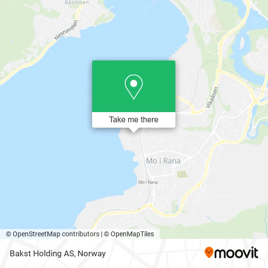 Bakst Holding AS map