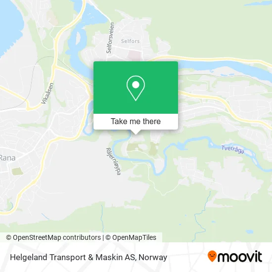 Helgeland Transport & Maskin AS map