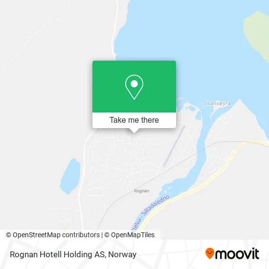 Rognan Hotell Holding AS map